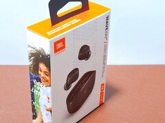 Casti JBL Wave 100TWS, Wireless, Bluetooth, In-ear, Microfon, negru